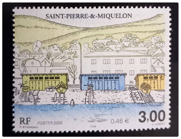 Timbre de Saint Pierre et Miquelon neuf numéro 724 ●
