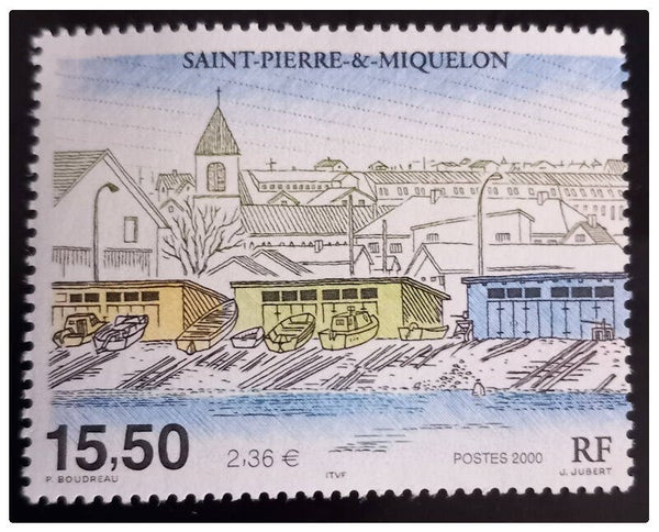 Timbre de Saint Pierre et Miquelon neuf numéro 725 ●
