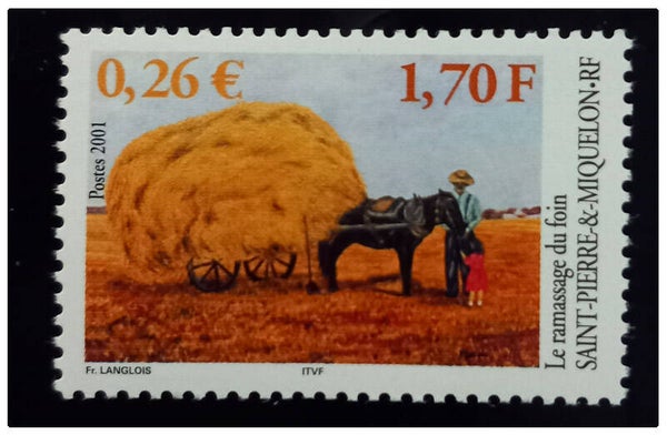Timbre de Saint Pierre et Miquelon neuf numéro 741 ●