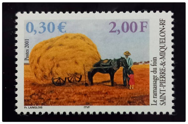 Timbre de Saint Pierre et Miquelon neuf numéro 742 ●