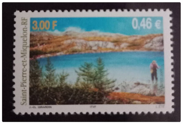Timbre de Saint Pierre et Miquelon neuf numéro 744 ●