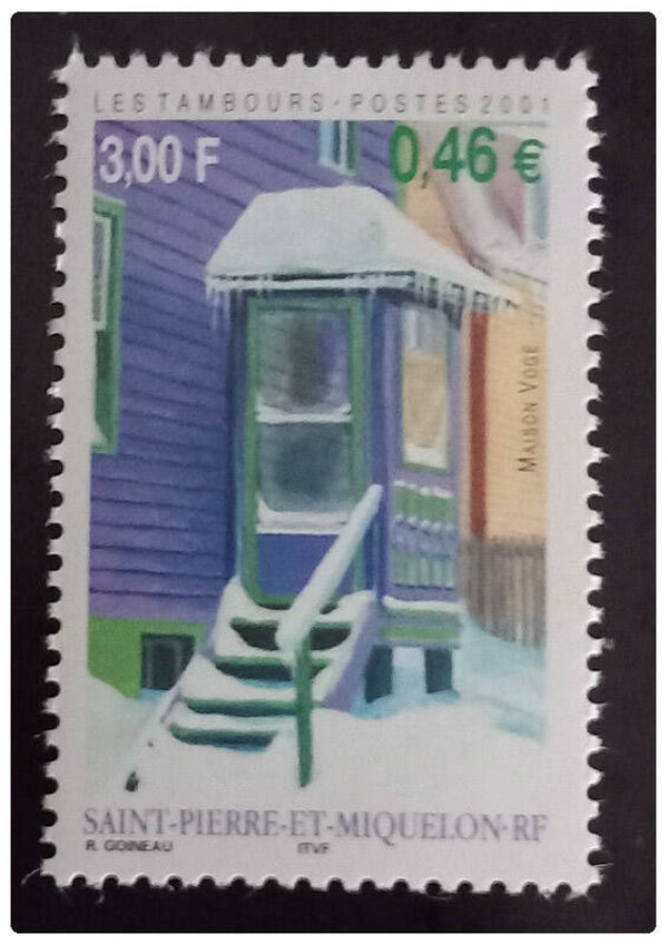 Timbre de Saint Pierre et Miquelon neuf numéro 748 ●