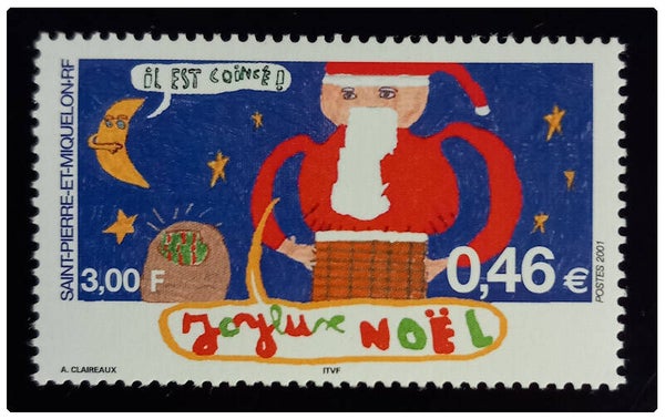 Timbre de Saint Pierre et Miquelon neuf numéro 757 ●