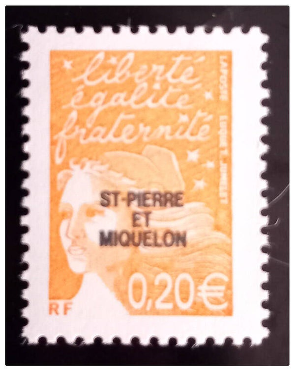 Timbre de Saint Pierre et Miquelon neuf numéro 762 ●