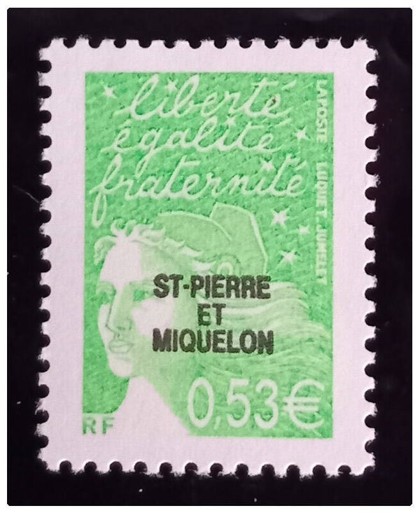 Timbre de Saint Pierre et Miquelon neuf numéro 765 ●