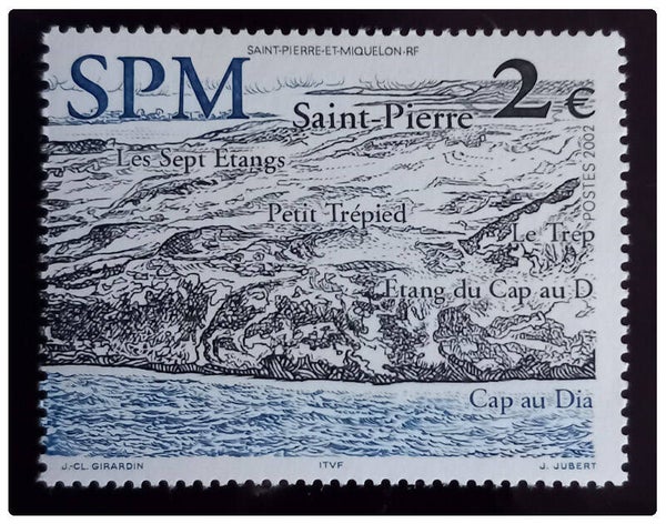 Timbre de Saint Pierre et Miquelon neuf numéro 786 ●