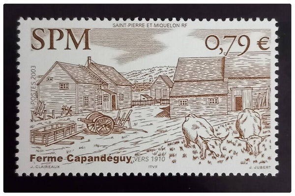 Timbre de Saint Pierre et Miquelon neuf numéro 792 ●