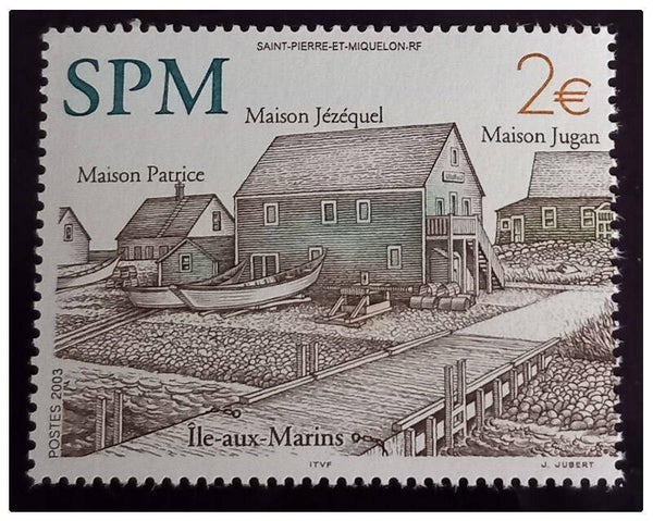 Timbre de Saint Pierre et Miquelon neuf numéro 796 ●