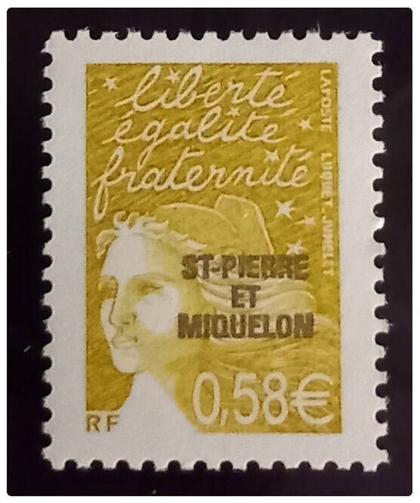 Timbre de Saint Pierre et Miquelon neuf numéro 800 ●