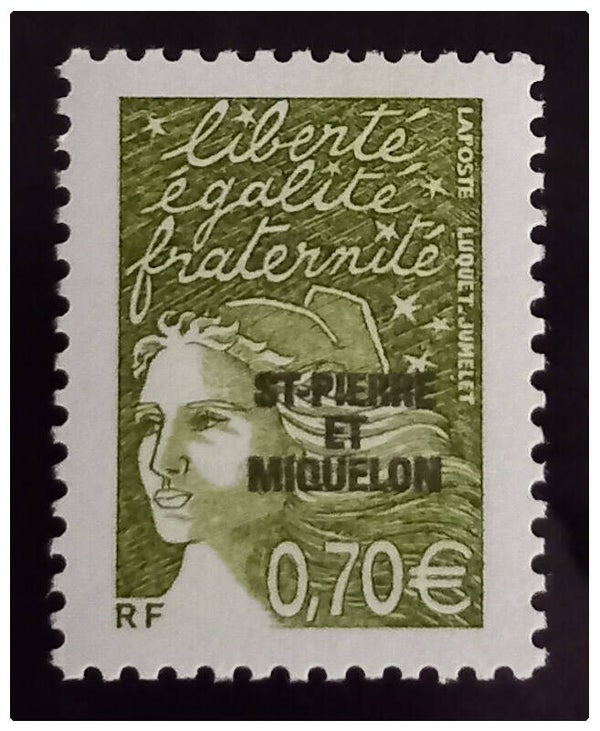 Timbre de Saint Pierre et Miquelon neuf numéro 801 ●