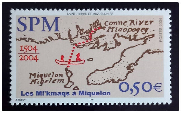 Timbre de Saint Pierre et Miquelon neuf numéro 818 ●
