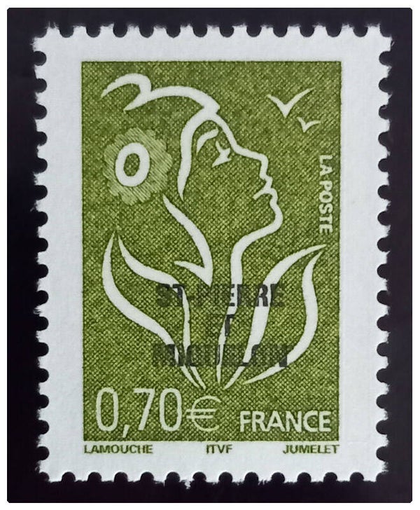 Timbre de Saint Pierre et Miquelon neuf numéro 834 ●