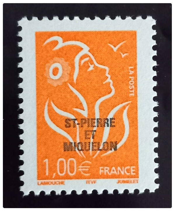 Timbre de Saint Pierre et Miquelon neuf numéro 837 ●