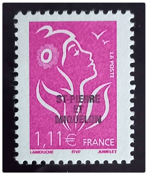 Timbre de Saint Pierre et Miquelon neuf numéro 838 ●