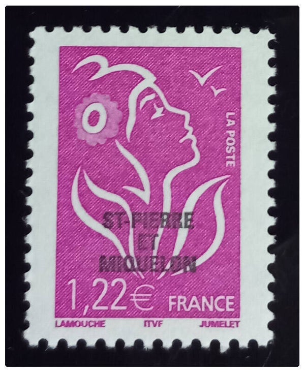 Timbre de Saint Pierre et Miquelon neuf numéro 849 ●