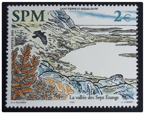 Timbre de Saint Pierre et Miquelon neuf numéro 853 ●