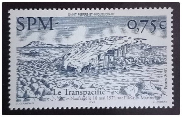 Timbre de Saint Pierre et Miquelon neuf numéro 857 ●