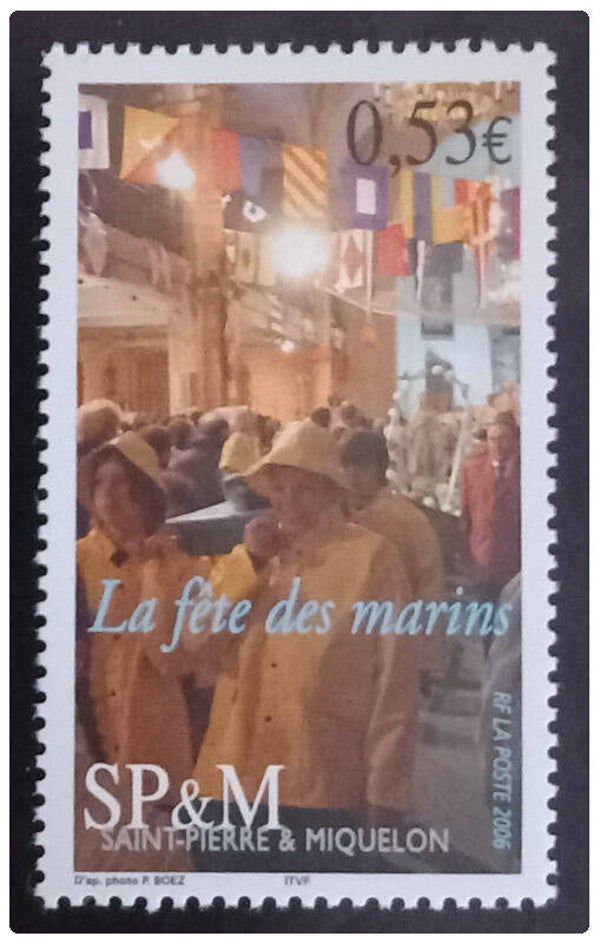 Timbre de Saint Pierre et Miquelon neuf numéro 861 ●