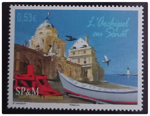 Timbre de Saint Pierre et Miquelon neuf numéro 866 ●