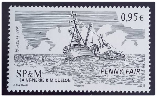 Timbre de Saint Pierre et Miquelon neuf numéro 876 ●