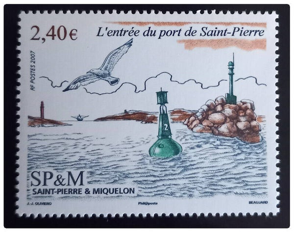 Timbre de Saint Pierre et Miquelon neuf numéro 897 ●