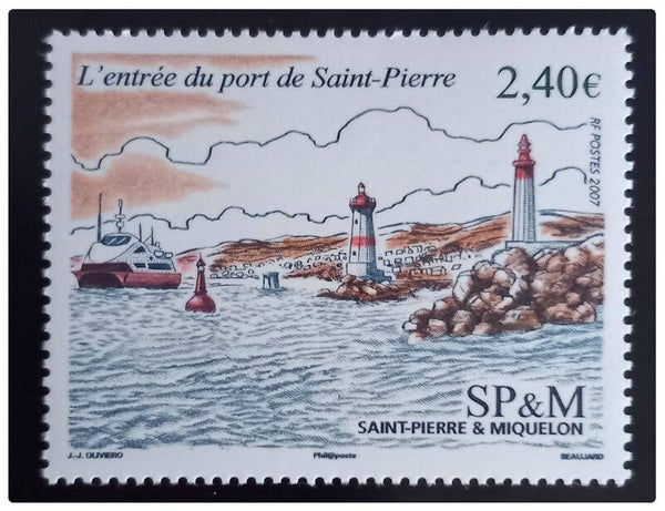 Timbre de Saint Pierre et Miquelon neuf numéro 898 ●