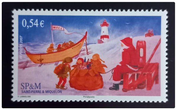 Timbre de Saint Pierre et Miquelon neuf numéro 910 ●