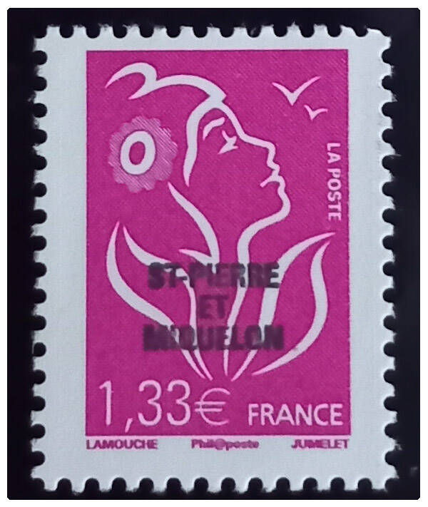 Timbre de Saint Pierre et Miquelon neuf numéro 922 ●
