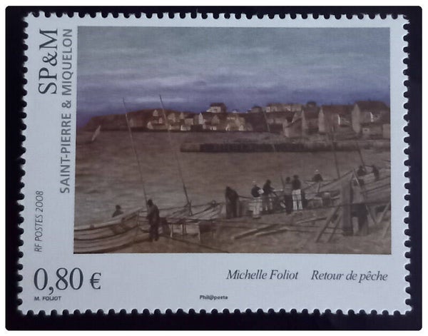 Timbre de Saint Pierre et Miquelon neuf numéro 924 ●