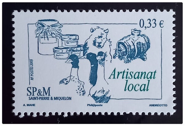 Timbre de Saint Pierre et Miquelon neuf numéro 947 ●