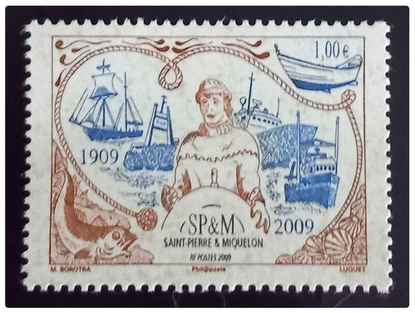 Timbre de Saint Pierre et Miquelon neuf numéro 956 ●