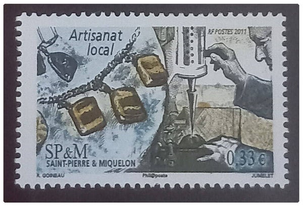 Timbre de Saint Pierre et Miquelon neuf numéro 1006 ●