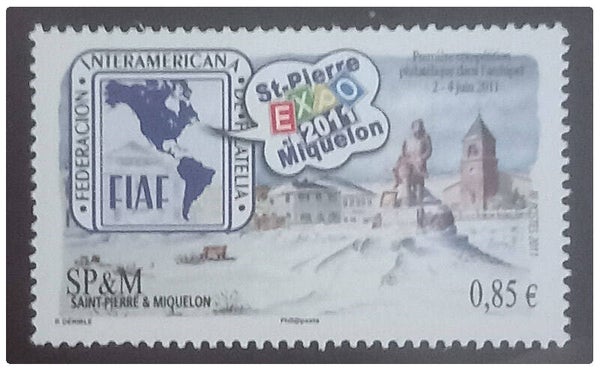 Timbre de Saint Pierre et Miquelon neuf numéro 1007 ●