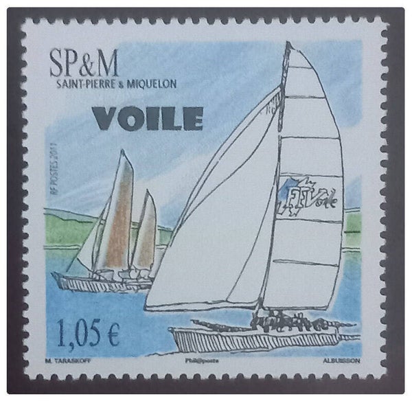 Timbre de Saint Pierre et Miquelon neuf numéro 1009 ●