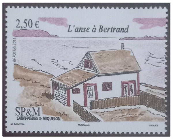 Timbre de Saint Pierre et Miquelon neuf numéro 1014 ●