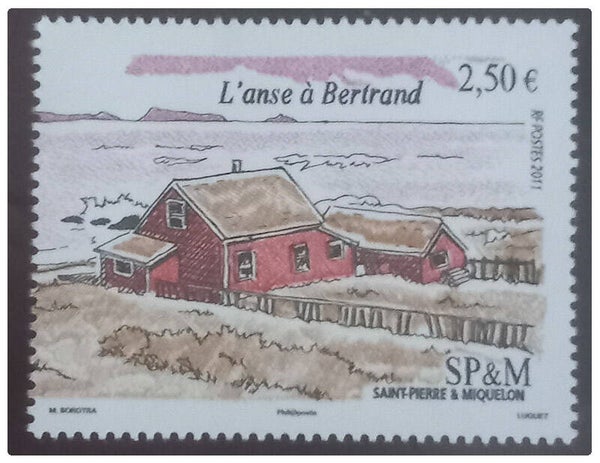 Timbre de Saint Pierre et Miquelon neuf numéro 1015 ●