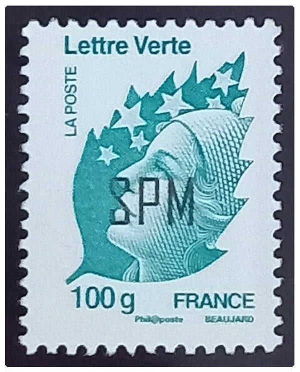 Timbre de Saint Pierre et Miquelon neuf numéro 1040 ●