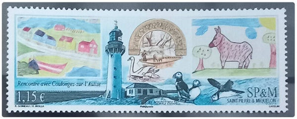 Timbre de Saint Pierre et Miquelon neuf numéro 1051 ●
