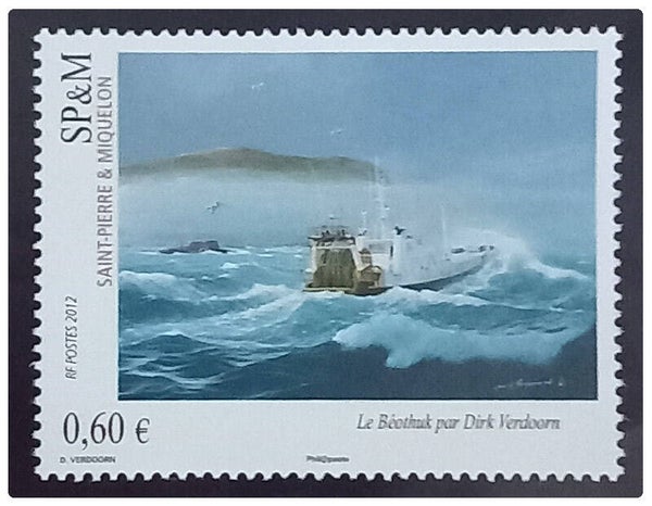 Timbre de Saint Pierre et Miquelon neuf numéro 1053 ●