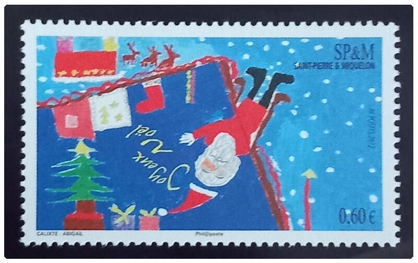 Timbre de Saint Pierre et Miquelon neuf numéro 1057 ●