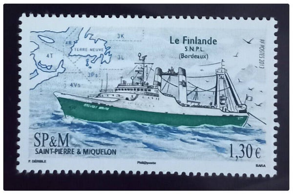 Timbre de Saint Pierre et Miquelon neuf numéro 1066 ●