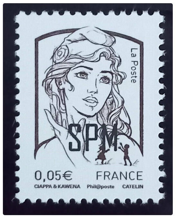 Timbre de Saint Pierre et Miquelon neuf numéro 1083 ●