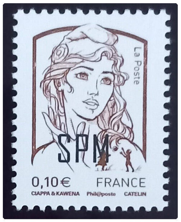 Timbre de Saint Pierre et Miquelon neuf numéro 1084 ●