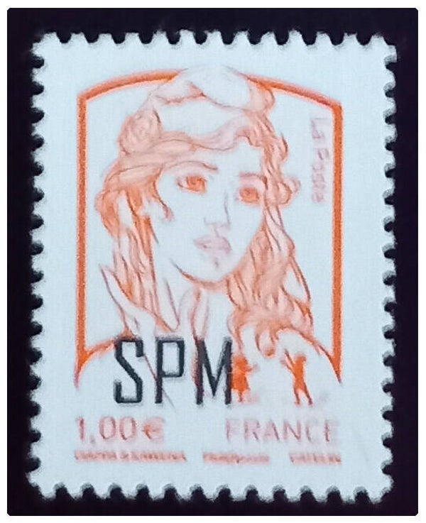 Timbre de Saint Pierre et Miquelon neuf numéro 1087 ●