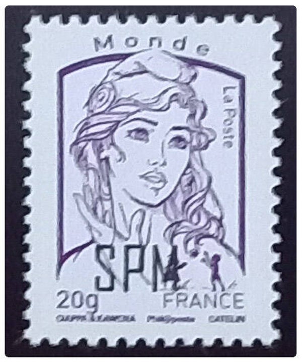 Timbre de Saint Pierre et Miquelon neuf numéro 1091 ●
