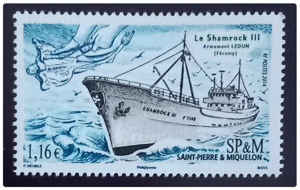 Timbre de Saint Pierre et Miquelon neuf numéro 1099 ●