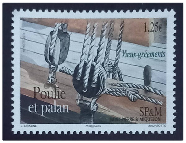 Timbre de Saint Pierre et Miquelon neuf numéro 1100 ●