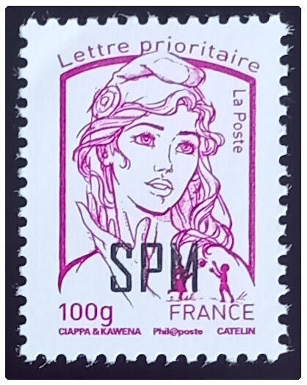 Timbre de Saint Pierre et Miquelon neuf numéro 1101 ●