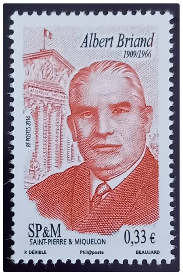 Timbre de Saint Pierre et Miquelon neuf numéro 1103 ●