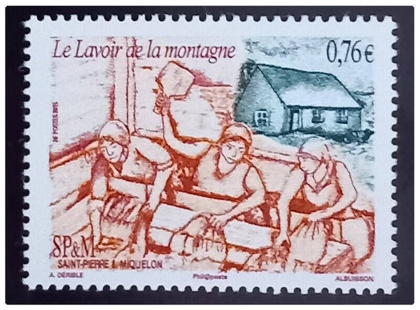 Timbre de Saint Pierre et Miquelon neuf numéro 1139 ●